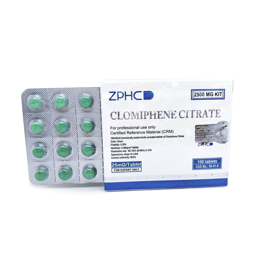 Clomiphene Citrate (Clomid) — 25 mg (100 tablets) Clomiphene Citrate (Clomid) — 25 mg (100 tablets)