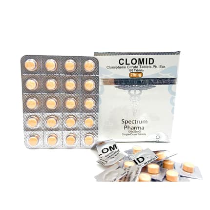 Clomid 25mg Spectrum Pharma